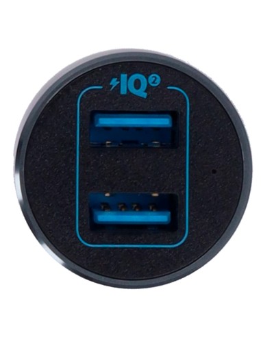 ANKER - MECHERO COCHE DE METAL - POTENCIA 36W - CARGA RÁPIDA 18W | TECNOLOGÍA QC3.0 - SALIDAS 2X USB-A  - CARGA 2 DISPOSITIVOS A