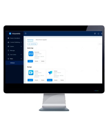 CARTELERÍA DIGITAL Y GESTIÓN REMOTA DE MONITORES - COMPATIBLE CON TODOS LOS MODELOS HISENSE - GESTIÓN INTEGRAL DESDE WEB (SERVIC