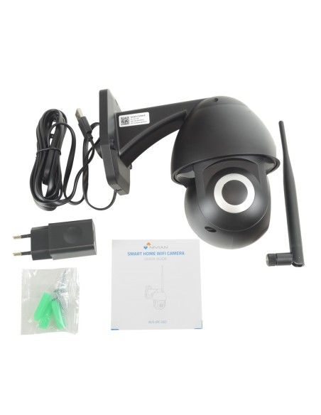 NIVIAN SMART CÁMARA 2.5K - WIFI 2.4 GHZ - APTA PARA EXTERIOR | IR HASTA 10 M - CONTROL PT MOTORIZADO / AUTOTRACKING - GRABACIÓN
