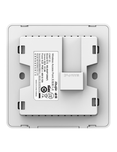 REYEE - AP DE PARED OMNIDIRECCIONAL WI-FI 5 - FRECUENCIA 2.4 Y 5 GHZ  - SOPORTA 802.11 B/G/N/AC WAVE1/WAVE2 - RENDIMIENTO AC1267