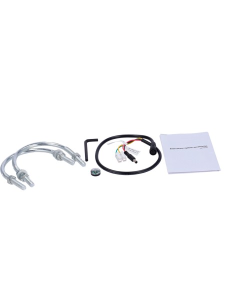 SISTEMA DE ALIMENTACIÓN AUTÓNOMA PARA CCTV - PANEL SOLAR DE 80W - BATERÍA LITIO LIFEPO4 256WH (20AH) - REGULADOR MPPT INTEGRADO