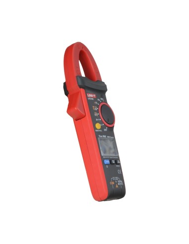 PINZA AMPERIMÉTRICA LCD - MEDICIÓN EN DC HASTA 1000V Y 600A - MEDICIÓN EN AC HASTA 750V Y 600A - RESISTENCIA/CAPACITANCIA/FRECUE