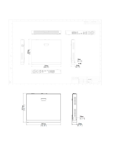 UNIVIEW GAMA PRIME - GRABADOR NVR PARA CÁMARAS IP - RESOLUCIÓN HASTA 16MPX - 16CH VÍDEO / COMPRESIÓN ULTRA265 / 16 POE - ADMITE