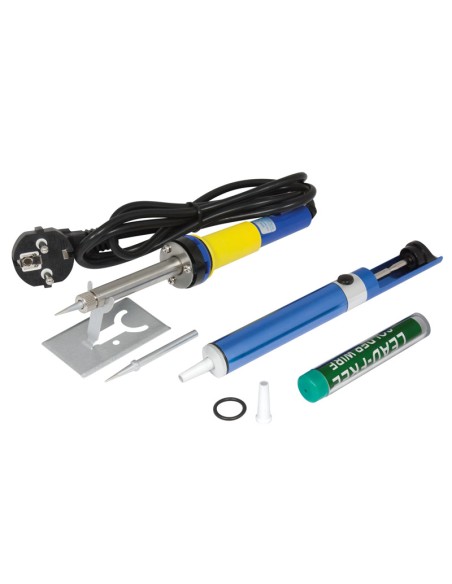 KIT DE SOLDADURA PARA AFICIONADOS Y PROFESIONALES 30W HRV7522