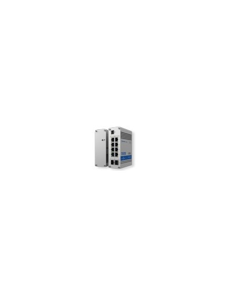 TELTONIKA SWITCH POE NO GESTIONABLE INDUSTRIAL - 8 PUERTOS ETHERNET RJ45 GIGABIT +2 SFP GIGABIT - 8 PUERTOS ETHERNET POE+ 802.3A