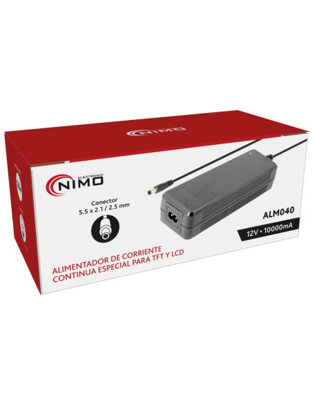 ALIMENTADOR ELECTRONICO UNIVERSAL 12VCC/10,0A ALM040