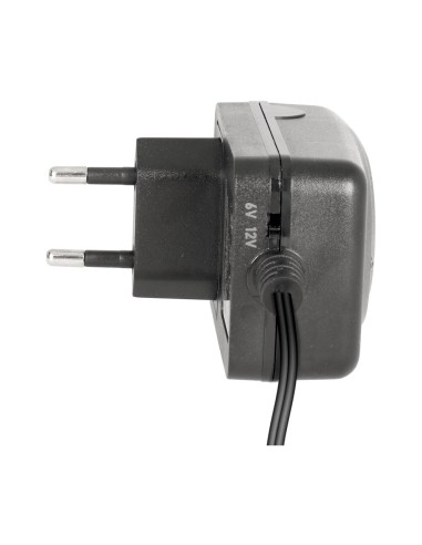 CARGADOR BATERIAS DE PLOMO 6V Y 12V/0,5A CAR020