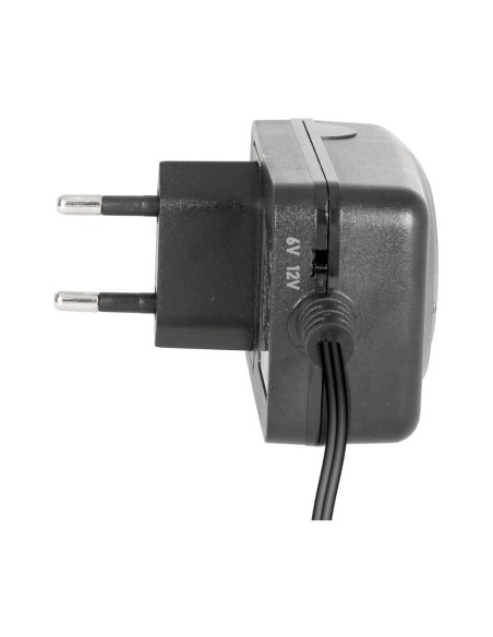 CARGADOR BATERIAS DE PLOMO 6V Y 12V/0,5A CAR020