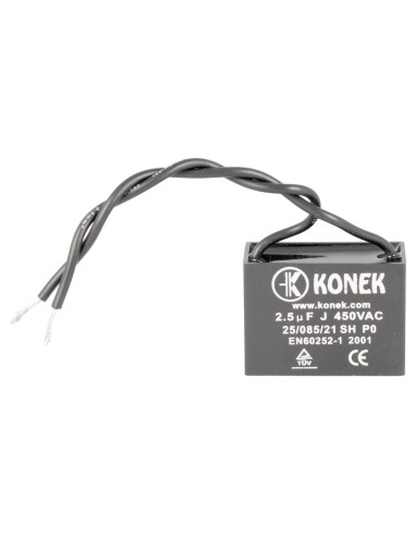 CONDENSADOR DE ARRANQUE MOTOR CON CABLES