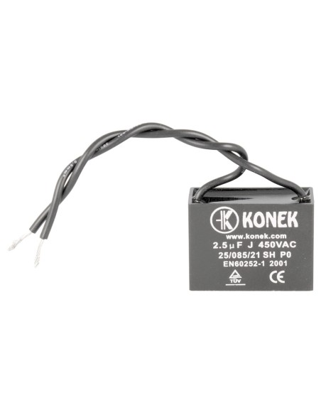 CONDENSADOR DE ARRANQUE MOTOR CON CABLES