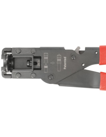 CRIMPADORA POR COMPRESIÓN PARA CONECTORE