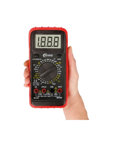 MULTIMETRO DIGITAL DE ALTA PRESTACION MUL004