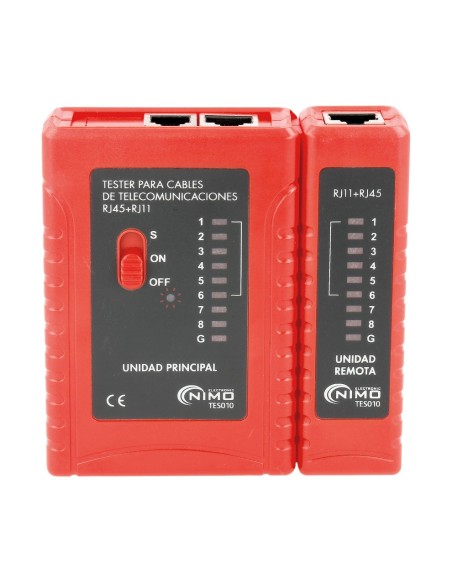 TESTER DE CONEXIONES DE REDES, UTP/FTP T