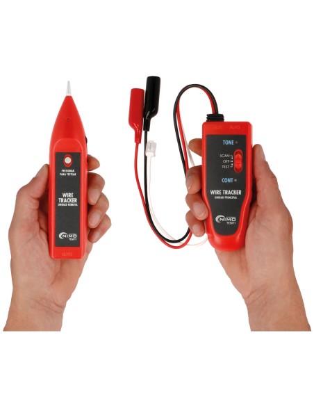 TESTER DE LINEAS TELEFONICAS Y RASTREADOR DE CABLES POR TONO TES011