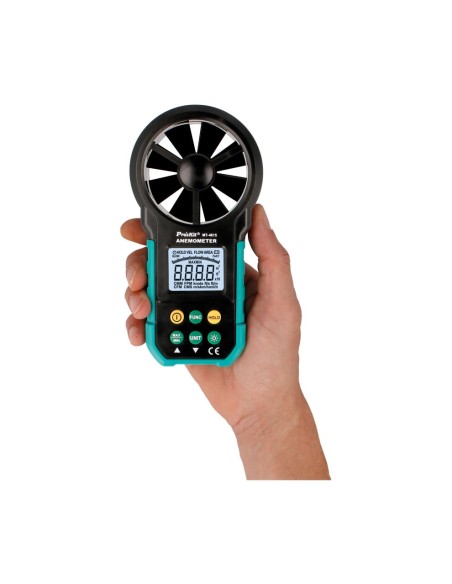ANEMOMETRO DIGITAL PARA MEDIR VELOCIDAD Y VOLUMEN DEL AIRE TESMT4615