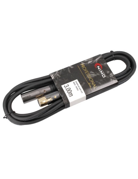 CONEXION DE AUDIO XLR-CANON MACHO - HEMB