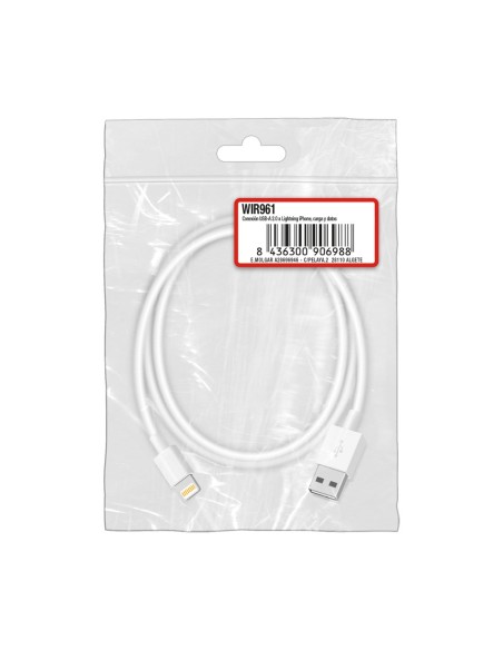 CONEXIÓN USB-A 2.0 A LIGHTNING IPHONE, C