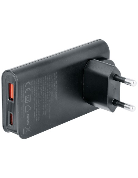 CARGADOR USB POWER DELIVERY 2 PUERTOS CA