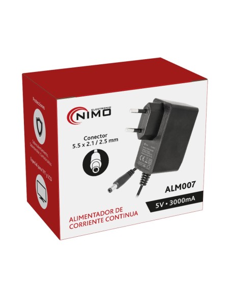 ALIMENTADOR ELECTRONICO UNIVERSAL 5VCC/3,0A ALM007
