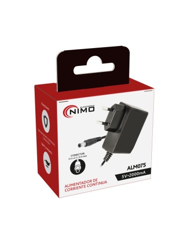ALIMENTADOR ELECTRONICO UNIVERSAL 5VCC/2,0A ALM075