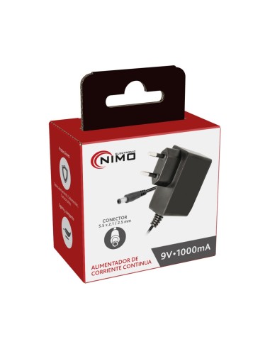 ALIMENTADOR ELECTRONICO UNIVERSAL 9VCC/1,0A ALM076