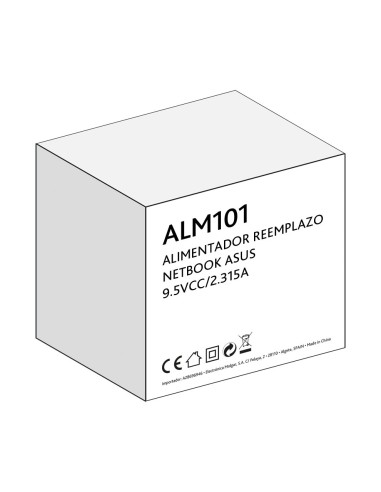 ALIMENTADOR REEMPLAZO NETBOOK ASUS 9,5VC