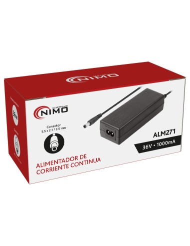 ALIMENTADOR ELECTRONICO UNIVERSAL 36VCC/1,0A ALM271