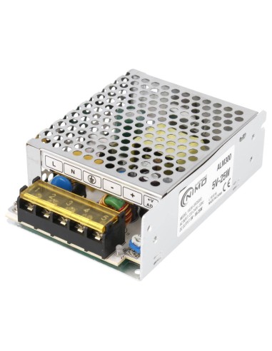 FUENTE DE ALIMENTACION CONMUTADA 5V/25W/5,0A ALM300