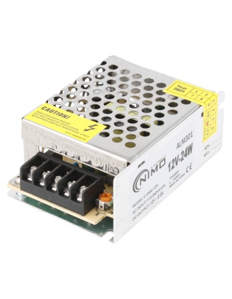 FUENTE DE ALIMENTACION CONMUTADA 12V/24W