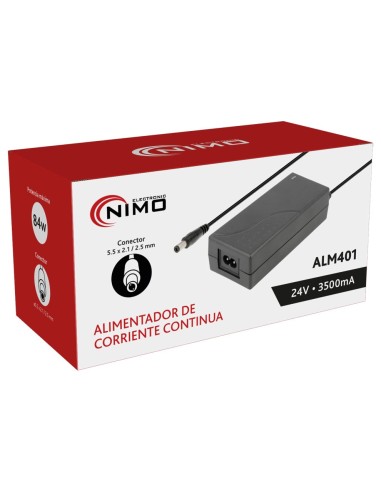 ALIMENTADOR ELECTRONICO UNIVERSAL 24VCC/3,5A ALM401