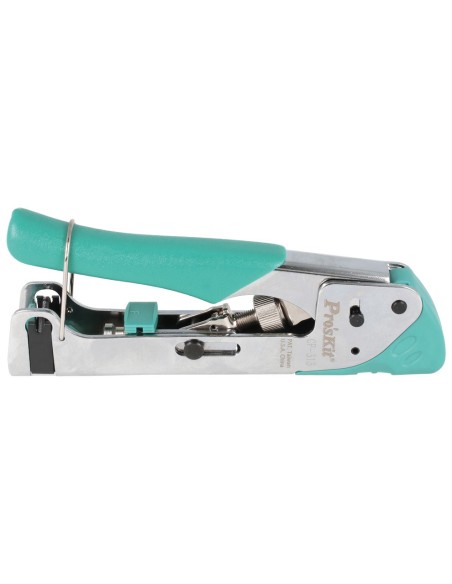 CRIMPADORA POR COMPRESION PARA CONECTORES COAXIALES. HRV5014