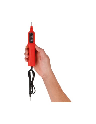 COMPROBADOR DE TENSION CON INDICADOR POR LED, VCA/VCC MUL012