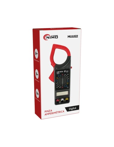 PINZA AMPERIMETRICA MULTIFUNCION, 1000A CA MUL022