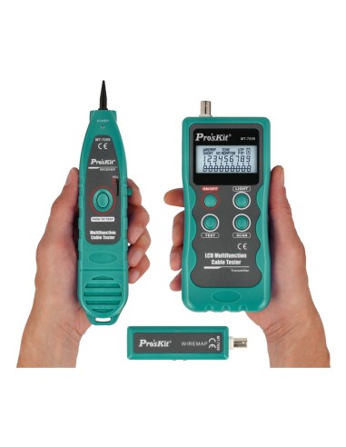 TESTER DE REDES Y LOCALIZADOR DE CABLES POR TONO TESMT7059