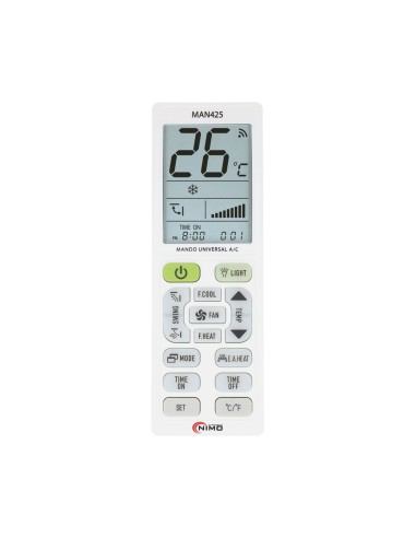 Mando Aire Acondicionado Compatible con Marca AIREYORK