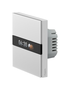AQARA INTERRUPTOR DE PANTALLA V1 EU - PANTALLA LCD / 2 CANALES  - NECESARIO HUB AQARA - MATTER OVER ZIGBEE / BLUETOOTH - 4 BOTON