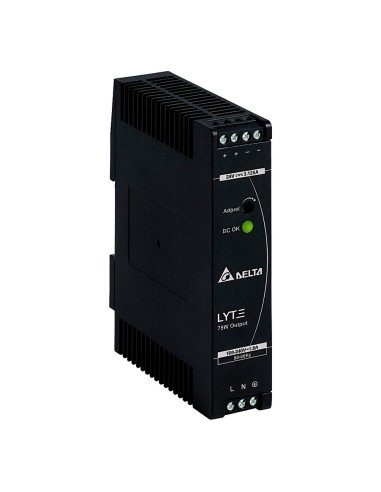 FUENTE DE ALIMENTACIÓN CONMUTADA - SALIDA DC 48 V / 1.57 A / 75 W - MONTAJE EN CARRIL DIN