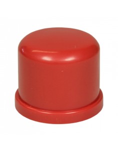 TUBERÍA DE ASPIRACIÓN DE 25MM - TAPA FINAL D=25MM - ABS ROJO - 5 UNIDADES