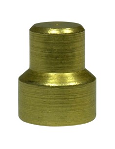 TAPÓN FINAL DE LATÓN PARA TUBO SENSOR ADW_x000D_ - 5 UNIDADES_x000D_ - PARA EL TUBO SENSOR TU5/4-CU