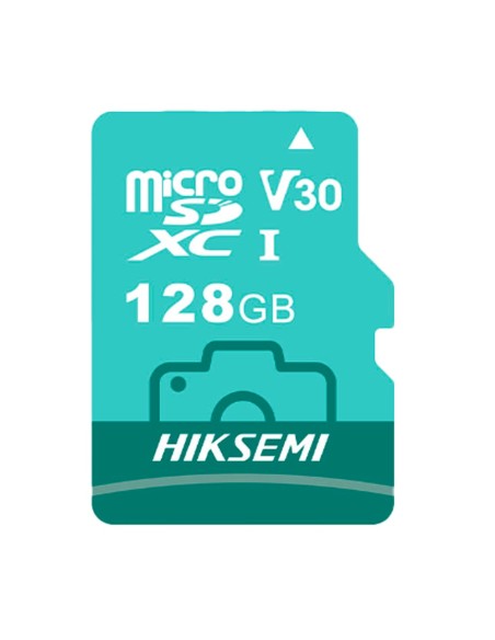 TARJETA MICROSD HIKVISION - CAPACIDAD 128 GB - CLASE 10 | VELOCIDAD R/W: 100/70 MB/S - CICLOS E/P: HASTA 300 - CCTV PROFESIONAL,