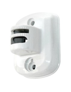 WALL BRACKET - VERTICAL INSTALLATION - COMPATIBLE WITH KX DETECTORS - MANUFACTURED FROM POLYCARBONATE - WHITE COLOUR - 50 (H) X