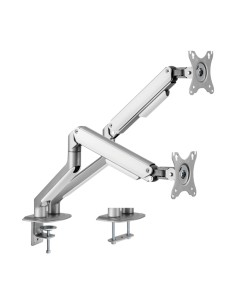 BRAZO PARA DOS MONITORES - INSTALACIÓN EN MESA - PESO SOPORTADO 9 KG/BRAZO