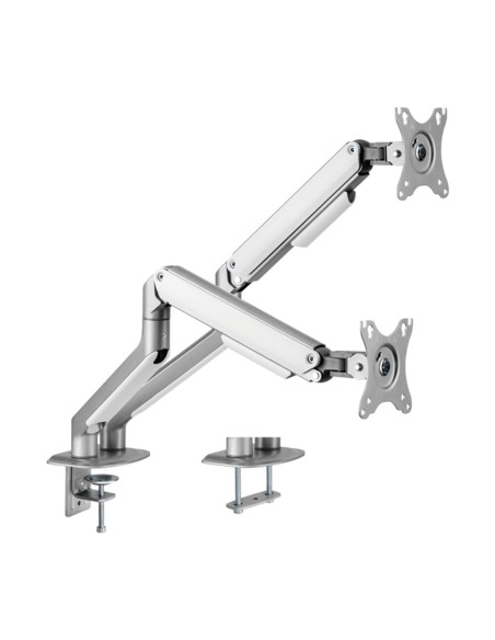 BRAZO PARA DOS MONITORES - INSTALACIÓN EN MESA - PESO SOPORTADO 9 KG/BRAZO
