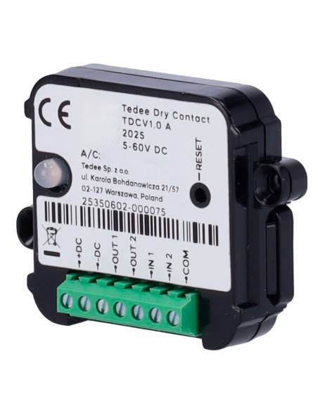 INPUT AND OUTPUT MODULE ACCESSORY - BLUETOOTH COMMUNICATION - ACTUATES LOCK WITH AUXILIARY INPUTS - OPERATES LOCKABLE AUXILIARY