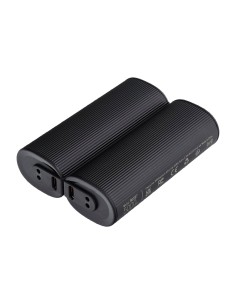 POWER BANK - HAND WARMER INCLUDED - CAPACITY 5000MAH - USB-C INPUT AND OUTPUT - BLACK COLOUR - FIREPROOF POLYCARBONATE