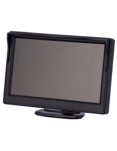 MONITOR LCD 5&QUOT; ANALÓGICO - STREAMAX COMPATIBLE - CONECTOR M12 4PINES Y RCA - ALIMENTACIÓN 12V DC - SOPORTE REGULABLE