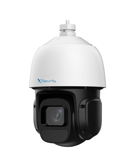 CÁMARA IP PTZ X-SECURITY 4 MPX GAMA PRO - LENTE VARIFOCAL 4~40 MM (ZOOM ÓPTICO 10X) - DUAL LIGHT  | ALCANCE IR 70 M | LUZ BLANCA