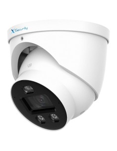 X-SECURITY CÁMARA IP TURRET WIZCOLOR - 4 MEGAPÍXEL (2688X1520) | SENSOR 1/1.8&QUOT; CMOS - LENTE 2.8MM | IR+LUZ BLANCA 30M - WDR