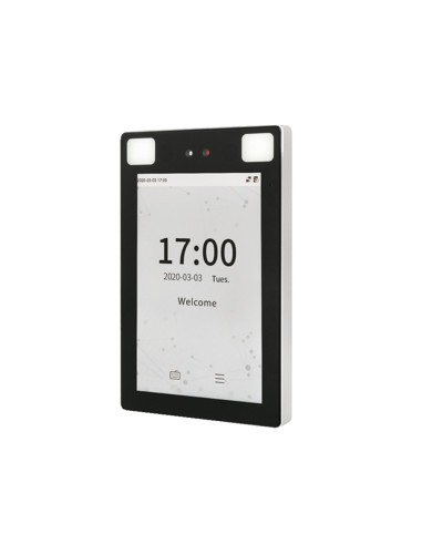 CONTROL DE ACCESO Y PRESENCIA IP68 IK04 - FACIAL, PALMA, TARJETA MF Y PIN - 30.000 CARAS | 1.000.000 REGISTROS - 8&QUOT; IPS TÁC