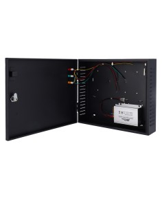 CAJA PARA CONTROLADORA - COMPATIBLE CON CONTROLADORAS INBIO SERIES - TAMPER DE APERTURA - CIERRE CON LLAVE - FUENTE DE ALIMENTAC